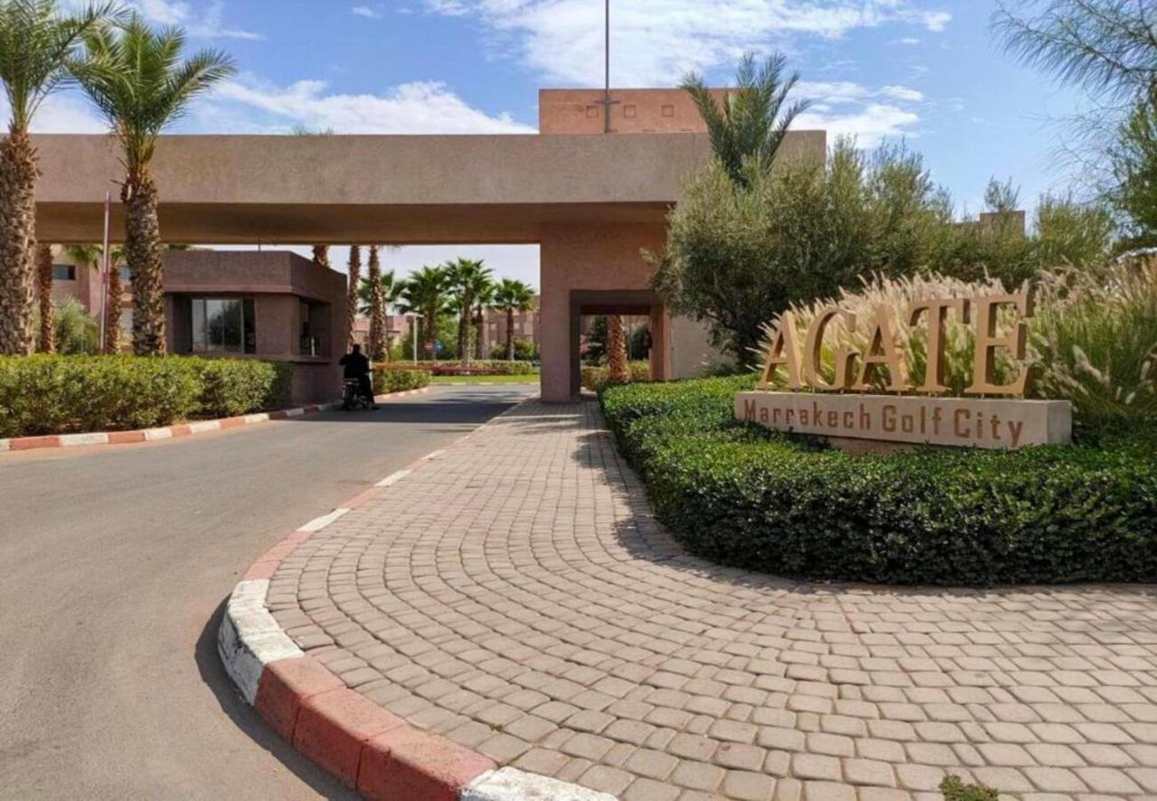 Appartement Prestigia Golf City Marrakech - Porte Agate - Gated Community Rez-De-Jardin マラケシュ エクステリア 写真